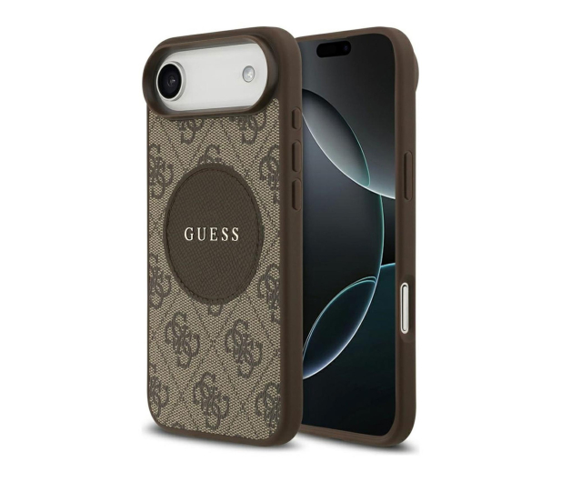 Guess 4G Circle Classic Logo MagSafe do iPhone Air brązowy - 1365493 - zdjęcie